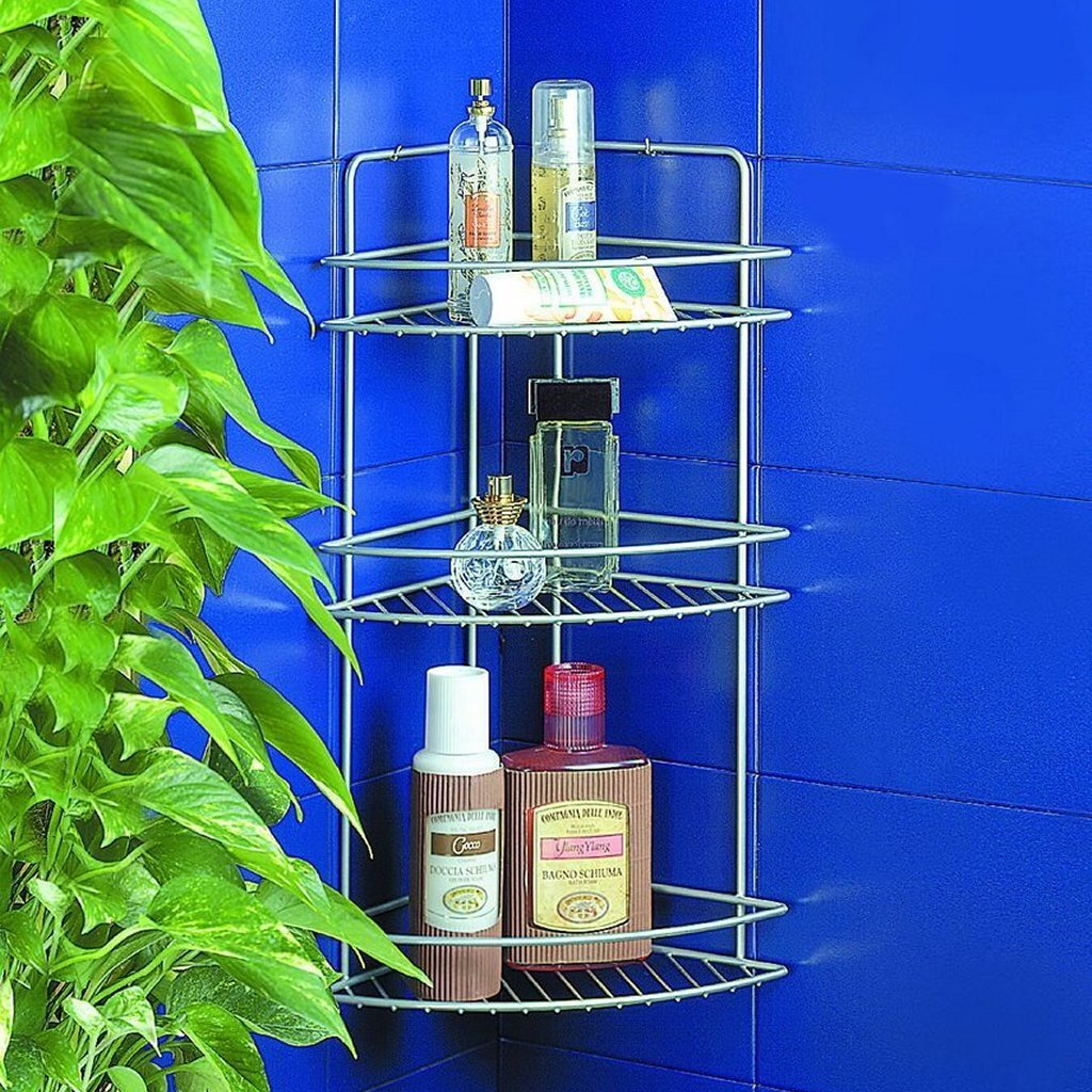 Metaltex Metaltex Reflex Bad Rack 3 Böden 23x23x53 cm Silber