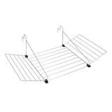 Tomado Tomado Metaltex Hangdroogrek Tilburg 12m Silbergrau - afbeelding 1