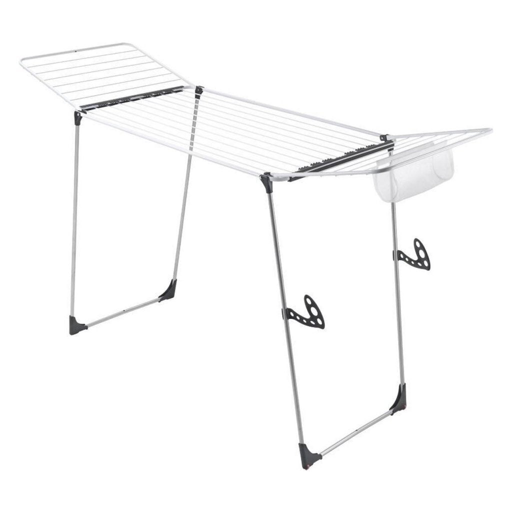 Metaltex Metaltex Hurricane Drablek 197x65x115 cm 24 m Trockenlänge Silber Schwarz