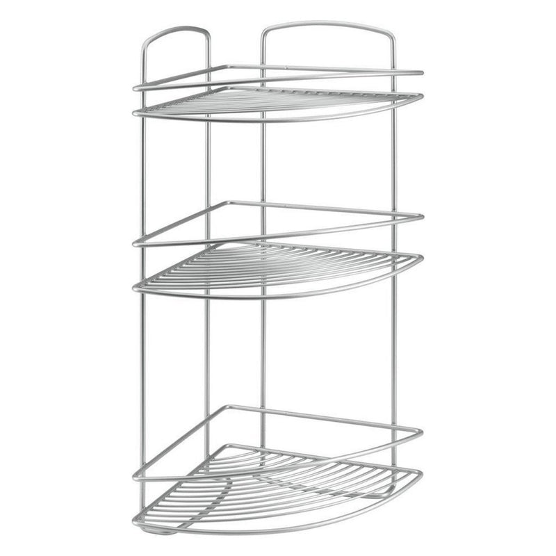 Metaltex Metaltex Onda Badezimmer Ecke 3 Stockwerke 22x22x53 cm Silber