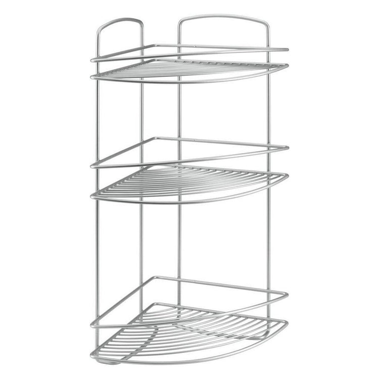 Metaltex Metaltex Onda Badezimmer Ecke 3 Stockwerke 22x22x53 cm Silber
