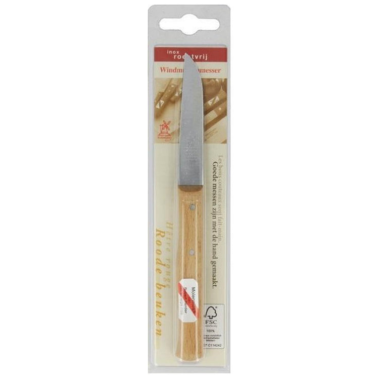 Metaltex Metaltex Molenmes Schilmes 8,5 cm Holz Edelstahl