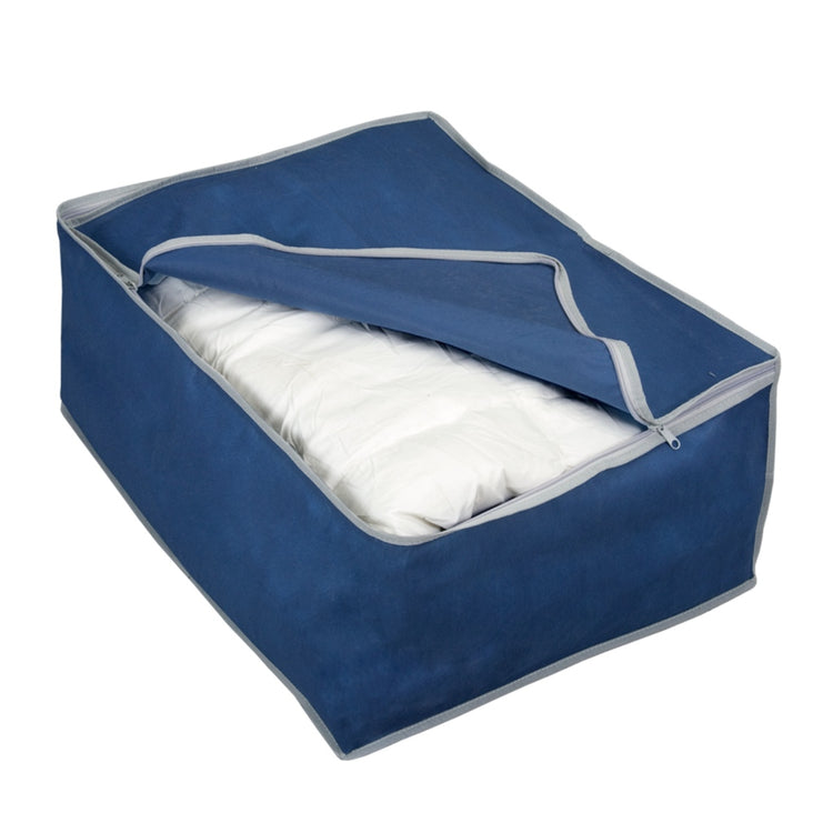 Metaltex Metaltex Speicherabdeckung 60x46x26 cm Blaue Rits