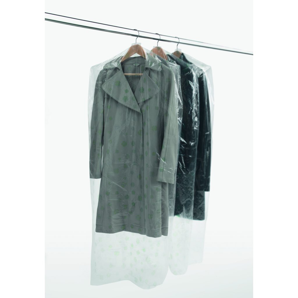 Metaltex Metaltex Bekleidungsbeutel 65x140 cm 3 Stück transparent