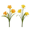 Decoris Kunstblume Narzisse h60cm gelb 2-fach sortiert