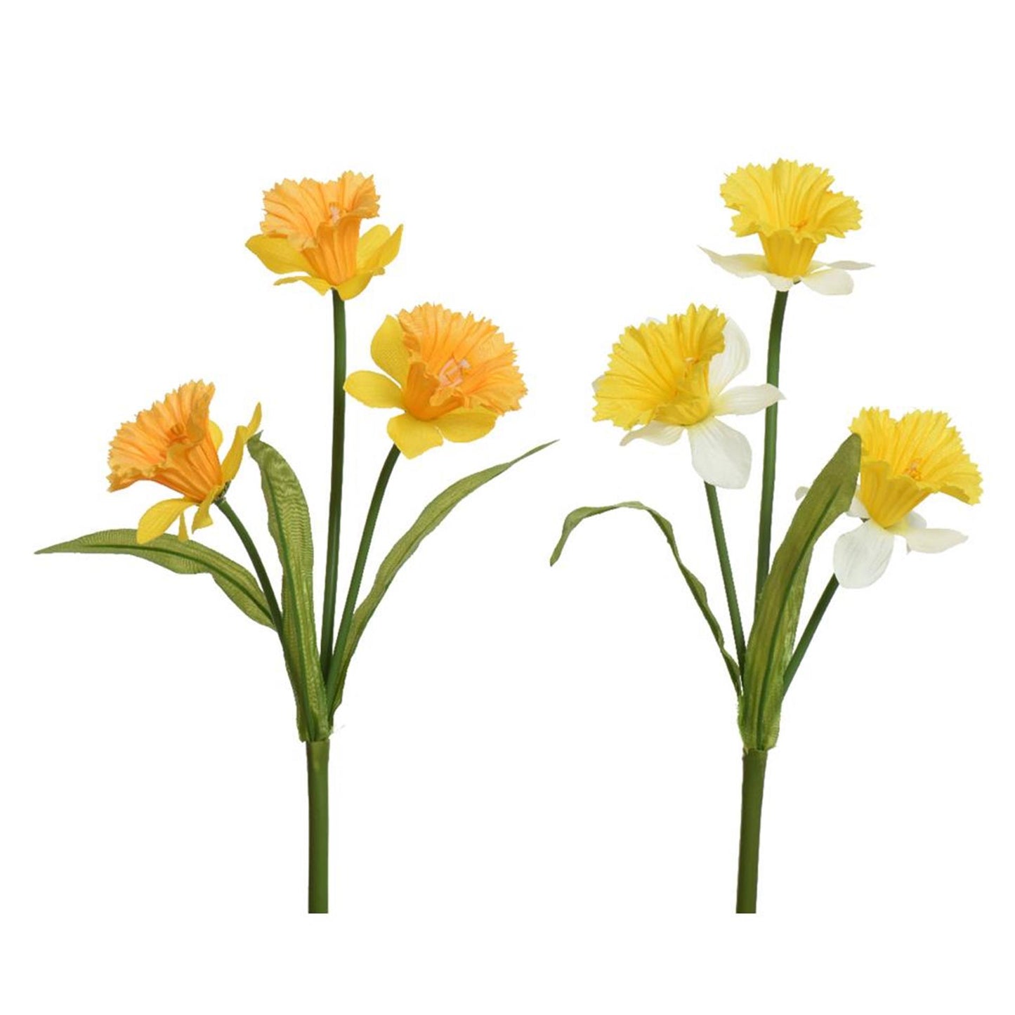 Decoris Kunstblume Narzisse h60cm gelb 2-fach sortiert