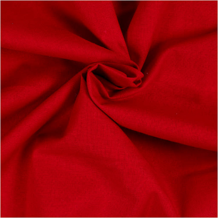 Creativ Company Fabric, B: 145 cm, 140 g, rot, 5 m 1 Box