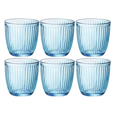 Glaslinie 29 Cl Blue Set 6 Bromioli Rocco