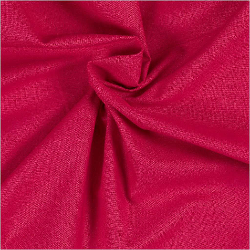 Creativ Company Fabric, B: 145 cm, 140 g, rosa, 5 m 1 Box