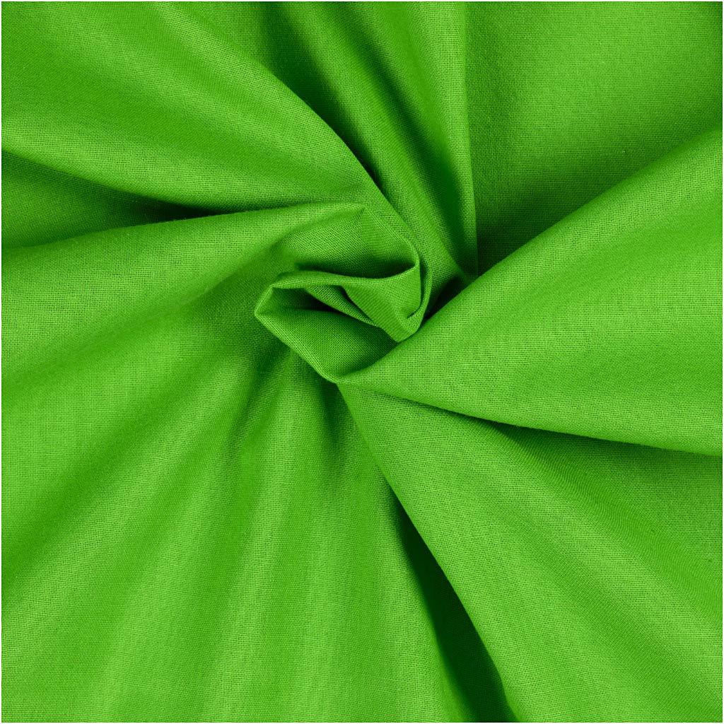 Creativ Company Stoff, B: 145 cm, 140 gr, grün, 5 m 1 Karton