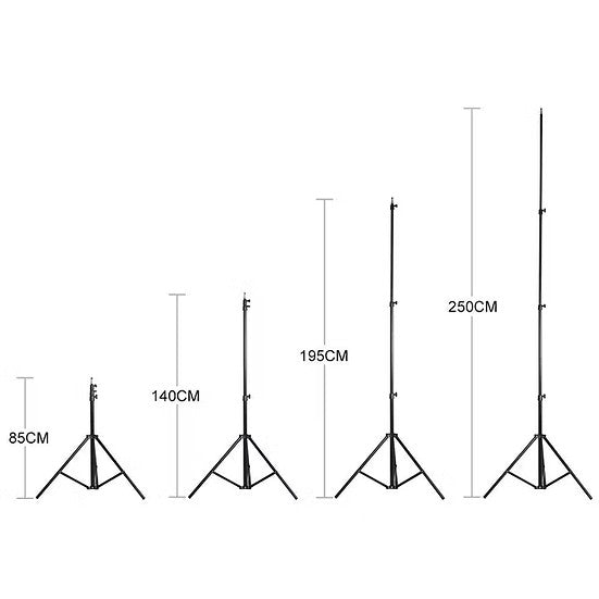 Falcon Eyes Lampenstativ i-2501 82-250 cm