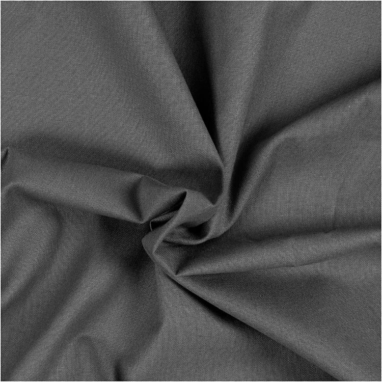 Stoff der Firma Creativ, B: 145 cm, 140 g, grau, 5 m 1 Karton