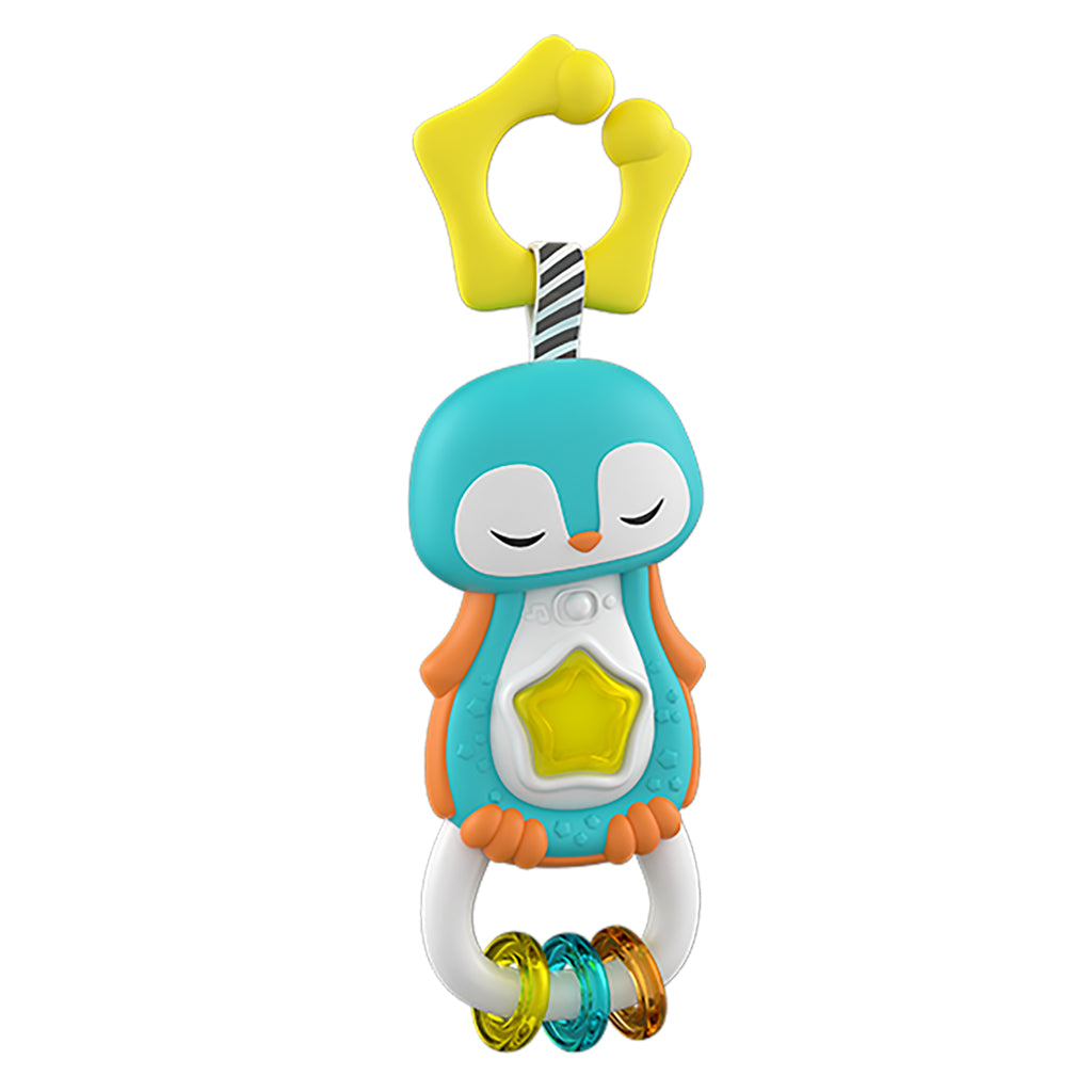 Clementoni Baby Pinguin Rassel + Licht und Klang
