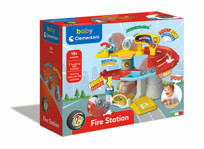 Clementoni Baby Brandweerkazaerne mit Auto