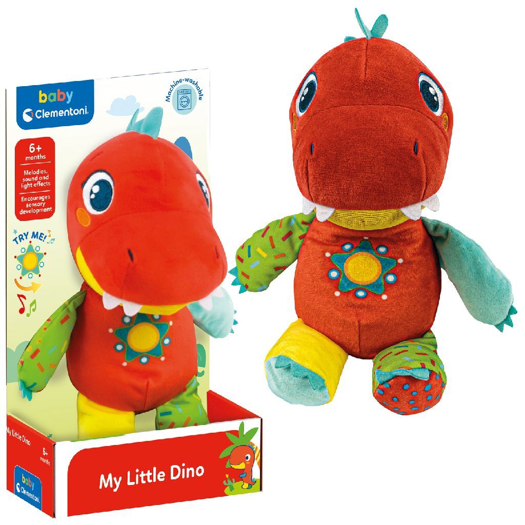 Clementoni Baby Pluchen kuscheln Dinosaurus