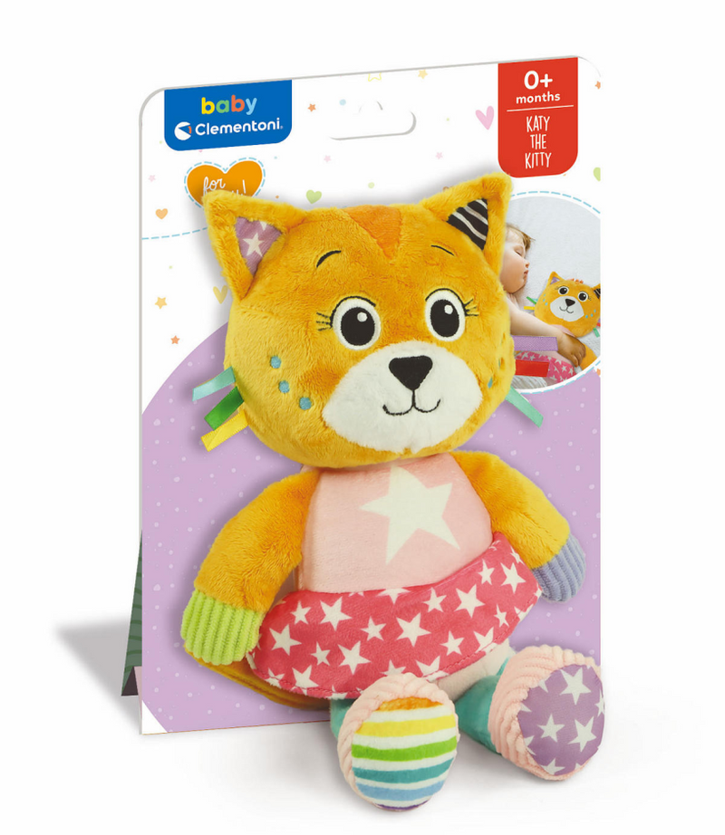 Clementoni Baby meine erste tierumarmte Katze