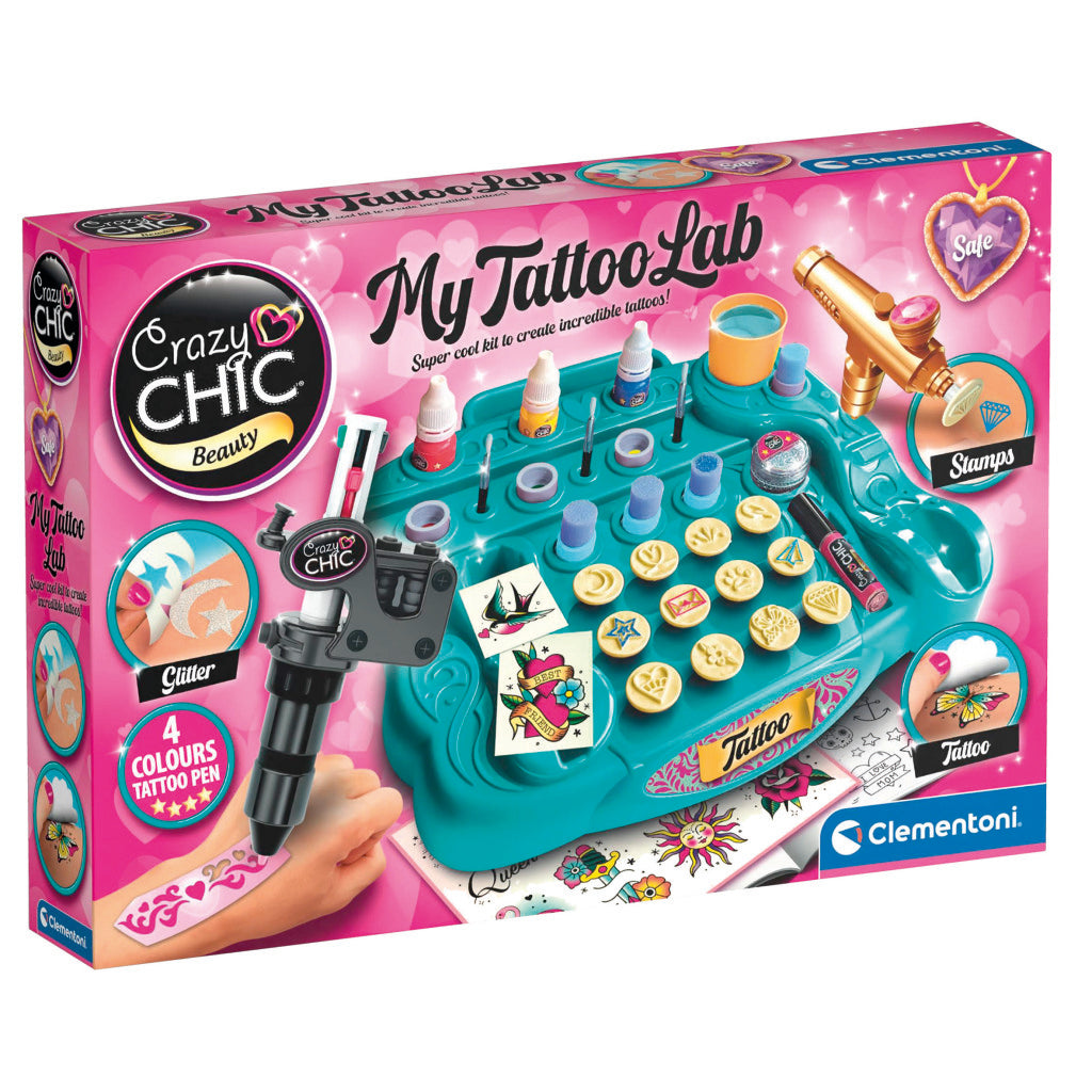 Clementoni verrücktes schickes Tattoo-Studio