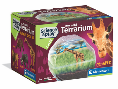 Clementoni Wissenschaftsspiel „Mein wildes Terrarium – Giraffe“.