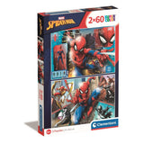 Clementoni Supercolor Puzzle 2x60 Teile - afbeelding 1