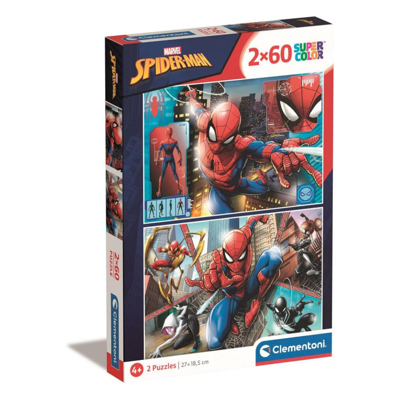 Clementoni Supercolor Puzzle 2x60 Teile