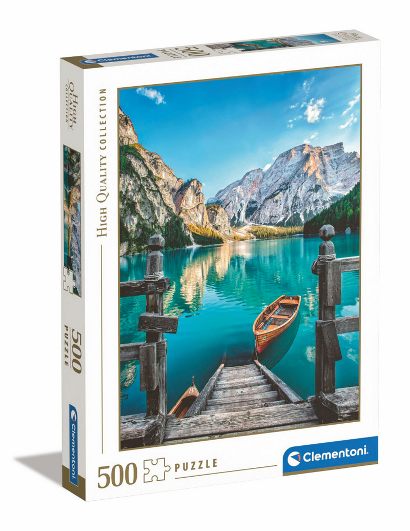 Clementoni Jigsaw Puzzle Braies Lake, 500st.