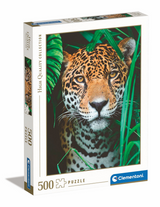 Clementoni Puzzle Jaguar im Dschungel, 500st. - afbeelding 1