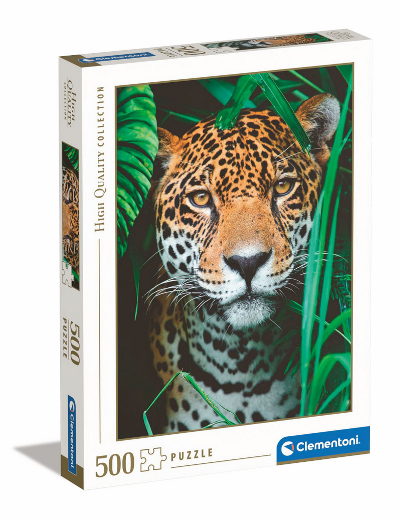 Clementoni Puzzle Jaguar im Dschungel, 500st.