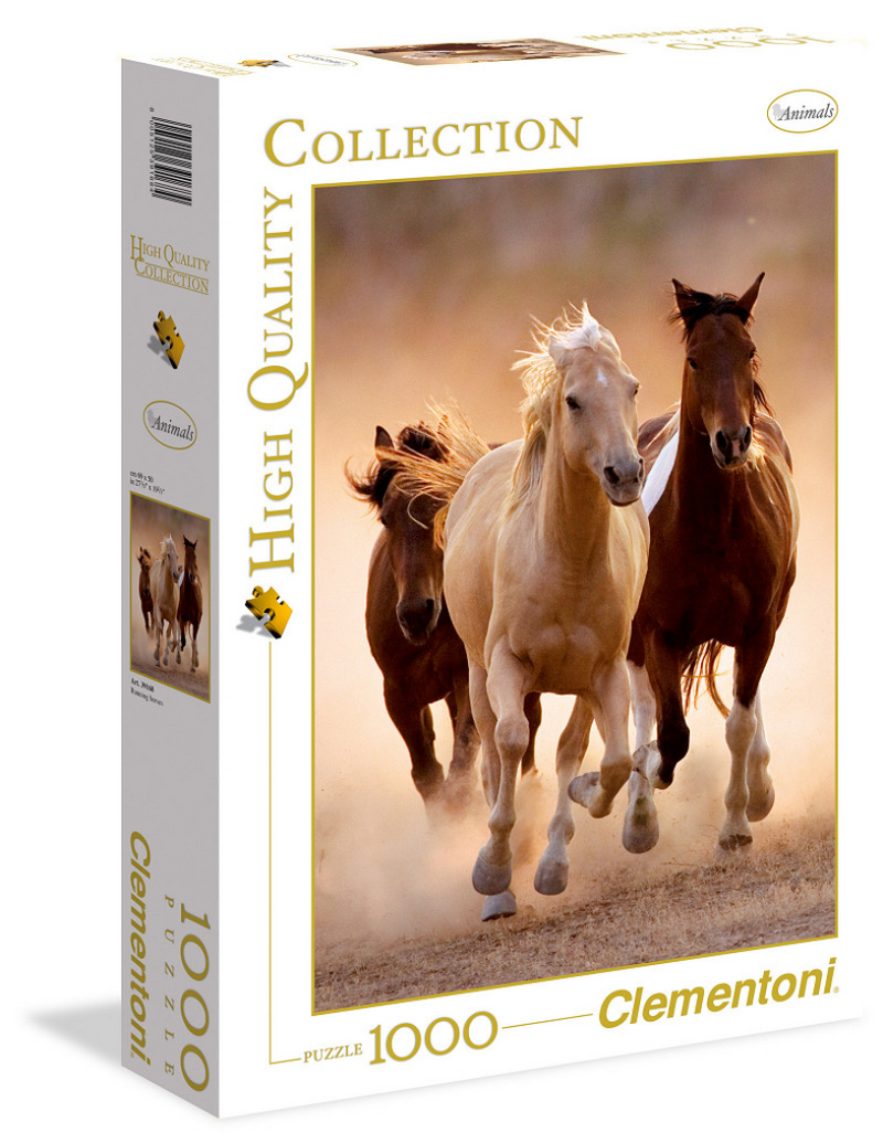 Clementoni Puzzle Horses, 1000st.