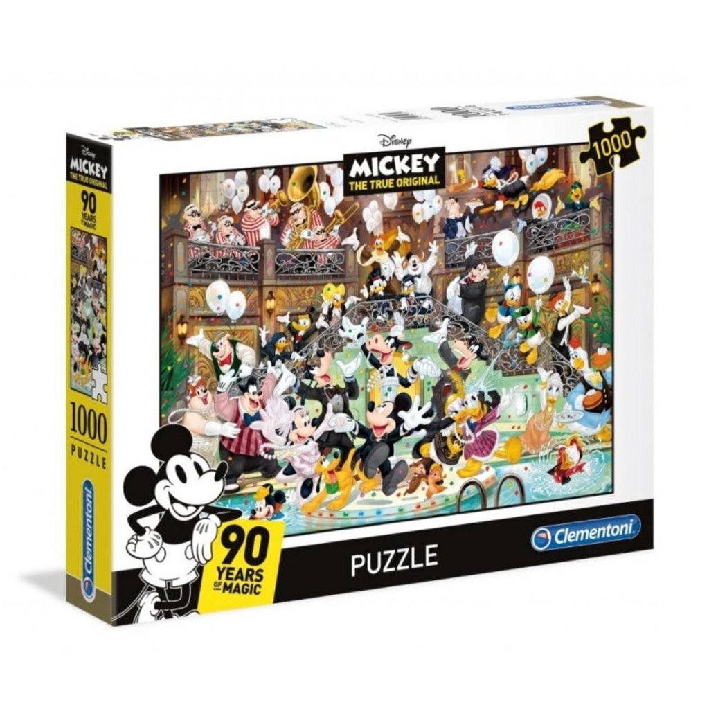 Clementoni Puzzle Disney Mickey 90 Jahre Magie 1000 Stücke
