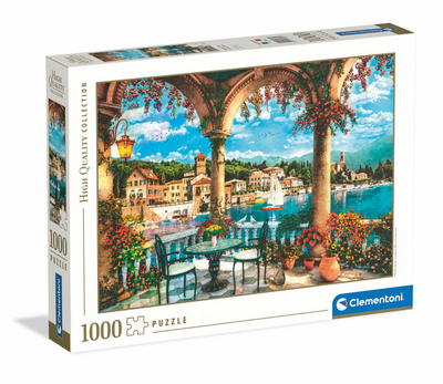 Clementoni Jigsaw Puzzle Artworks Blick auf den Como -See, 1000st.