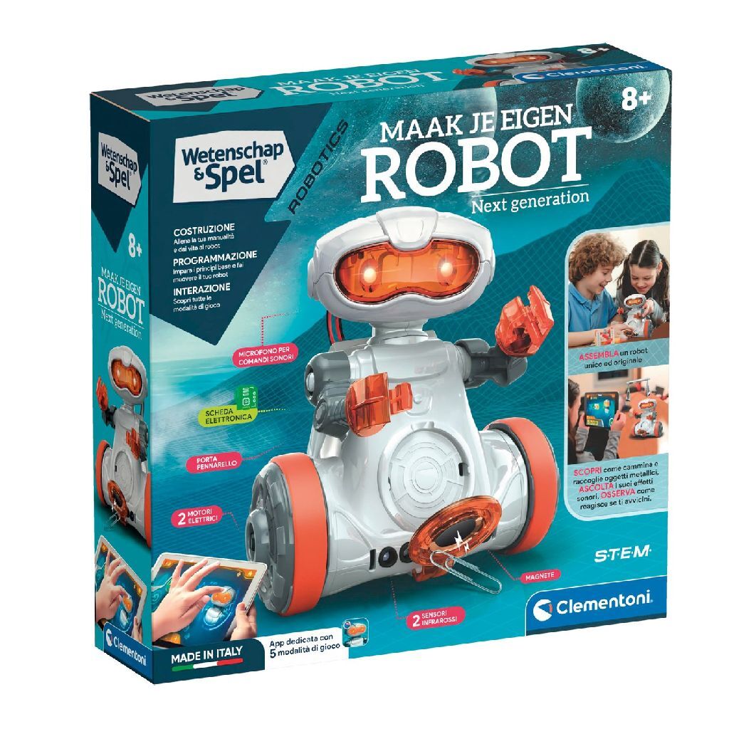 Clementoni Science -Spiel machen Ihren eigenen Roboter
