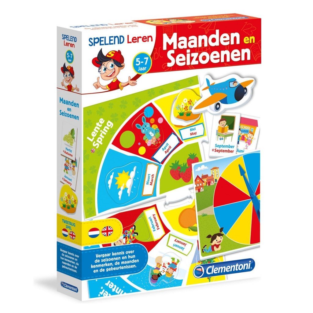 Clementoni lernt die Monate und Jahreszeiten
