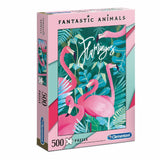 Clementoni Fantastische Tiere Puzzle 500 Stücke - afbeelding 3