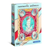 Clementoni Fantastische Tiere Puzzle 500 Stücke - afbeelding 5