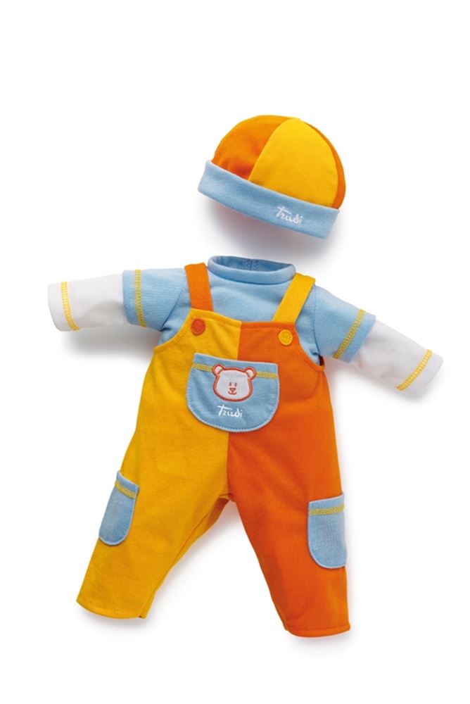 Trudi-Kleidung 30 cm. Overall Bär