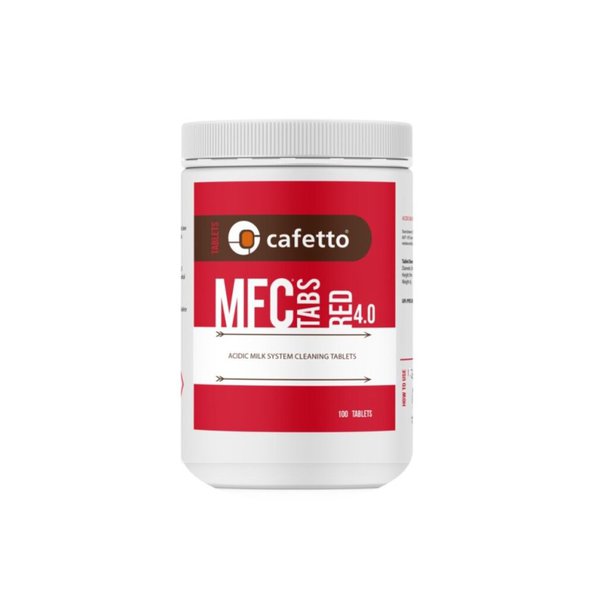 Cafetto Reinigungstabletten mfc rot 4.0 (100 Stück)