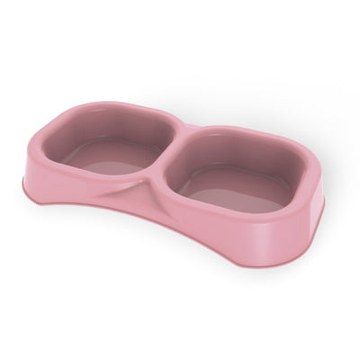 BAMA PET -Doppel -Fütterungsbehälter 21x11.5x3 cm assorti