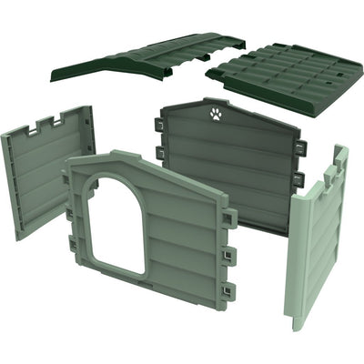 BAMA PET CUCCIA DOG LOFT 89X75X62 CM GRÜNE