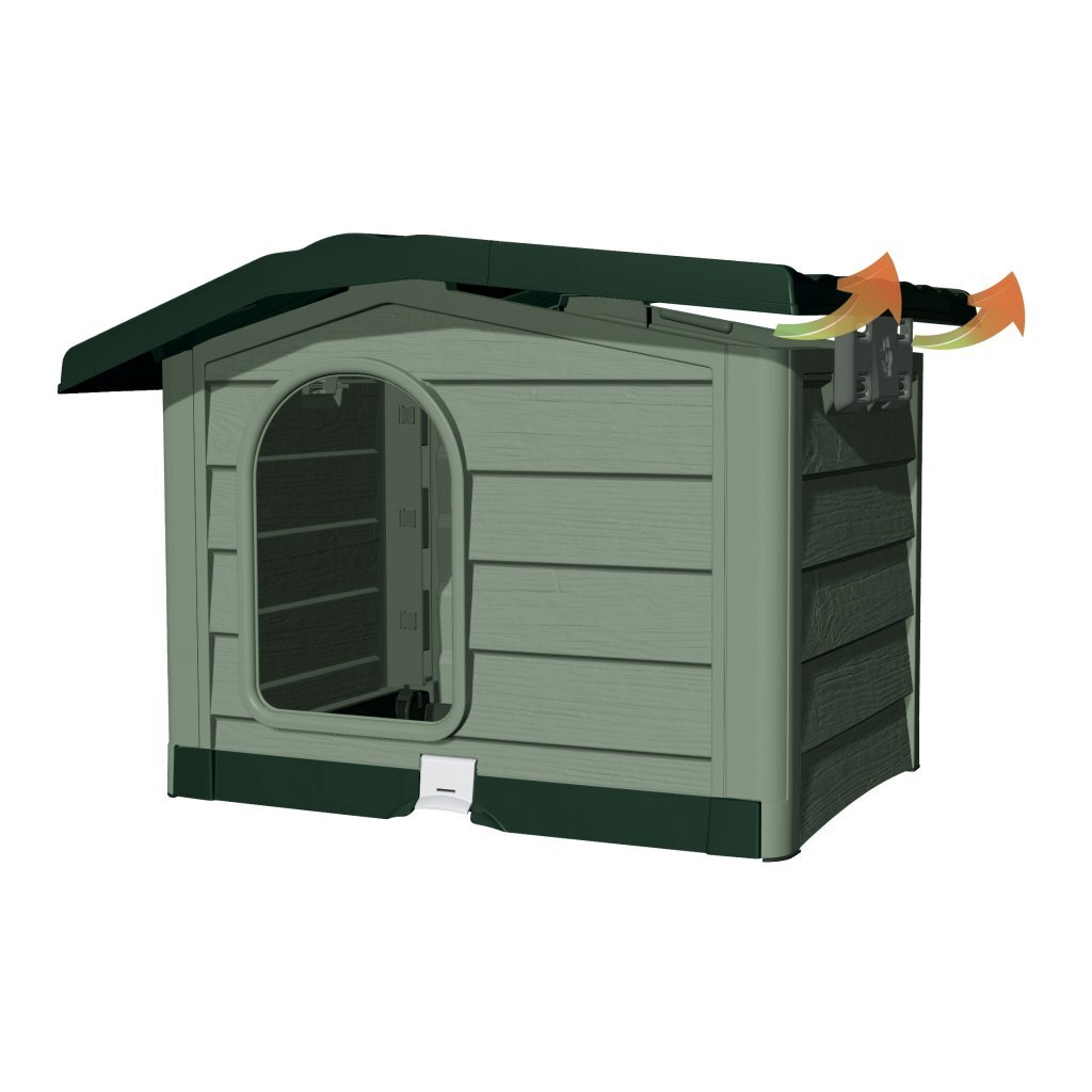BAMA PET CUCCIA DOG LOFT 89X75X62 CM GRÜNE