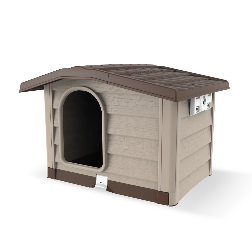 BAMA PET CUCCIA DOG CAGE 89x75x62 cm Beige Taupe