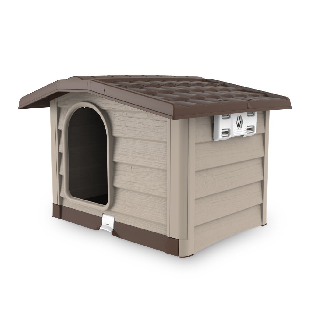 BAMA PET CUCCIA DOG CAGE 89x75x62 cm Beige Taupe