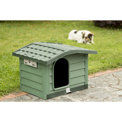BAMA PET CUCCIA HUND CAGE 110x94x77 cm Grün