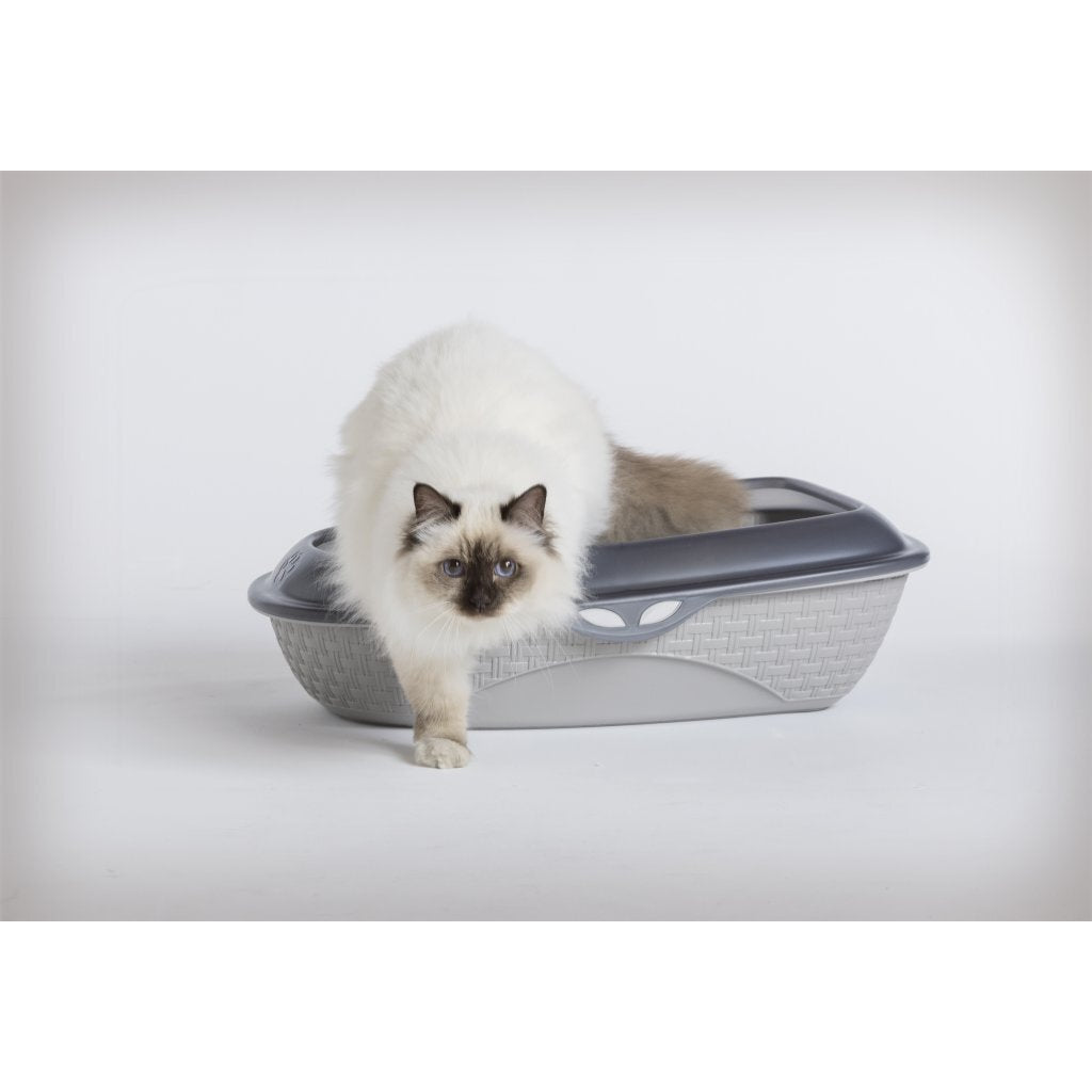 BAMA PET SABBIA Kattenbak 59.5x40.3x17,9 cm Grau