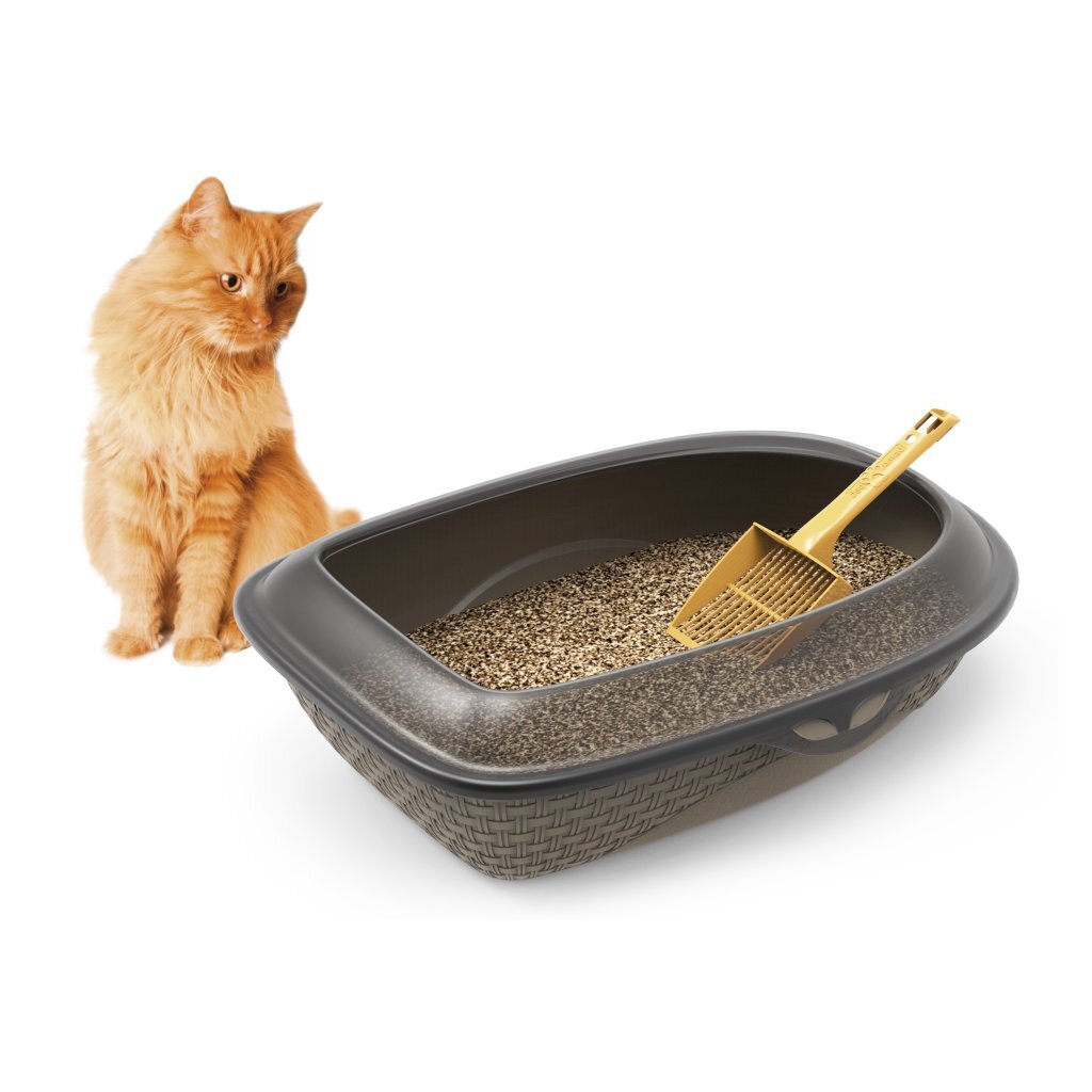 BAMA PET SABBIA Kattenbak 59.5x40.3x17,9 cm Grau