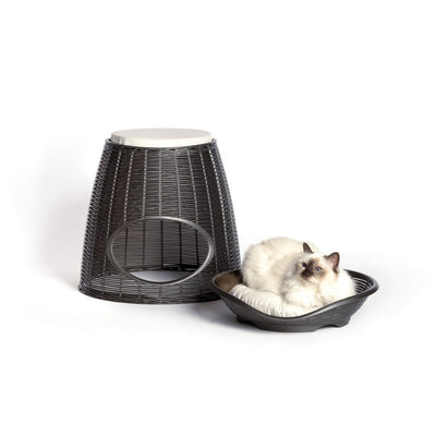 BAMA PET PASHA TIERKORK 52X50X46 55 cm Anthrazit