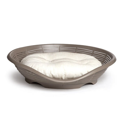 Bama Petha Korb 48x46x11 cm Taupe