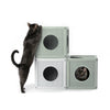 Bama Pet Qublo Cats Cube 35x35x35 cm Salbeigroen