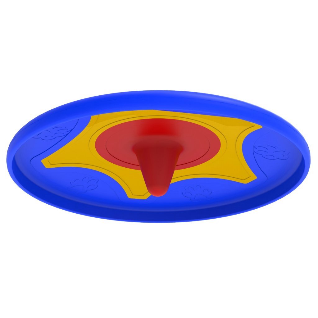 BAMA PET Trotto -Disk -Hundespielzeug 24,5x4,5 cm blau gelbrot