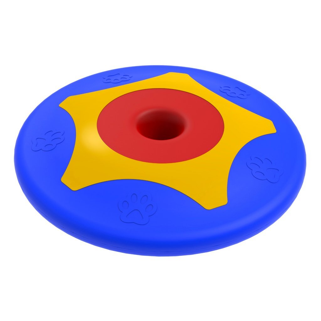 BAMA PET Trotto -Disk -Hundespielzeug 24,5x4,5 cm blau gelbrot