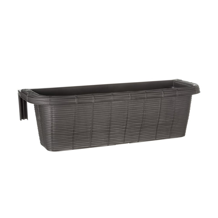 Bama Fioriera Bloem-Balkonbak 60x20x18,5 cm Anthrazit